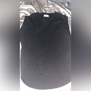 Black Knit Sweater